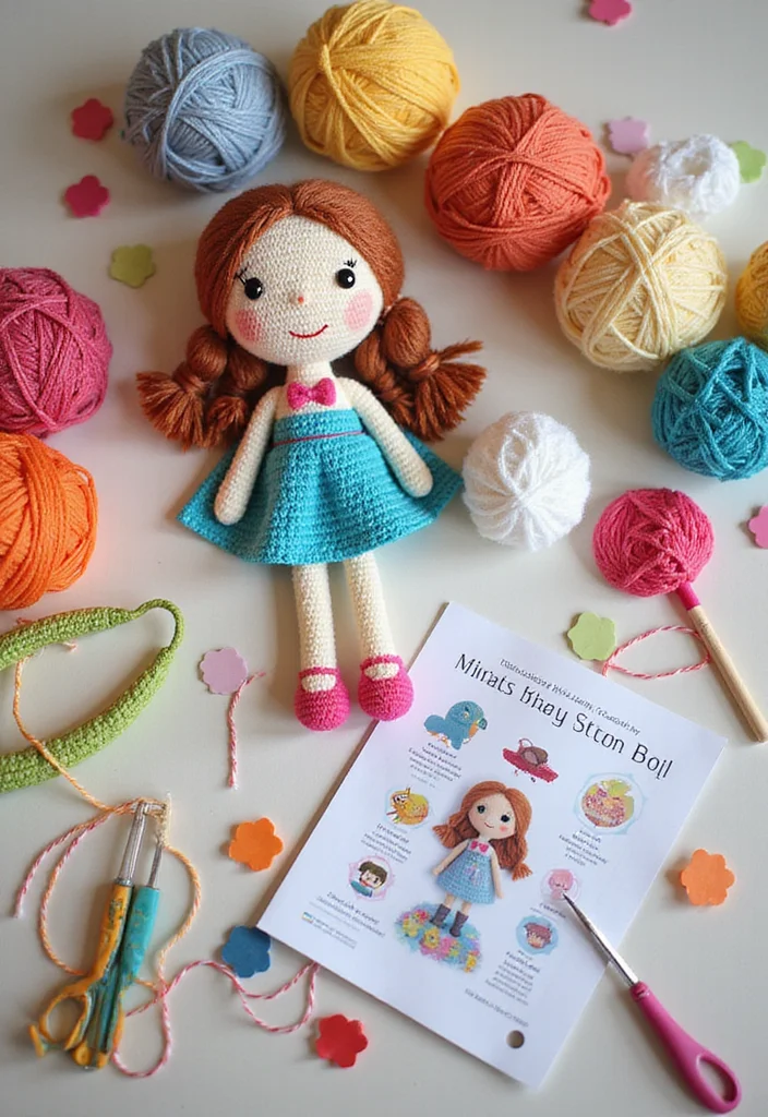 Crochet Dolls Free Patterns: Adorable Amigurumi Guide with 19 Cute Visual Inspirations - 14. DIY Doll Kits