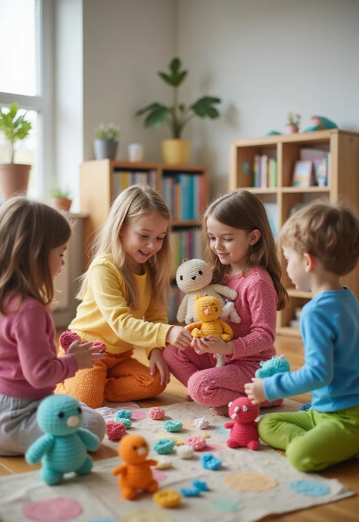 Crochet Dolls Free Patterns: Adorable Amigurumi Guide with 19 Cute Visual Inspirations - 18. Amigurumi Dolls as Educational Tools