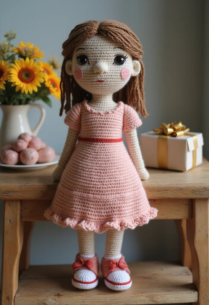 Crochet Dolls Free Patterns: Adorable Amigurumi Guide with 19 Cute Visual Inspirations - 5. Personalized Portrait Dolls