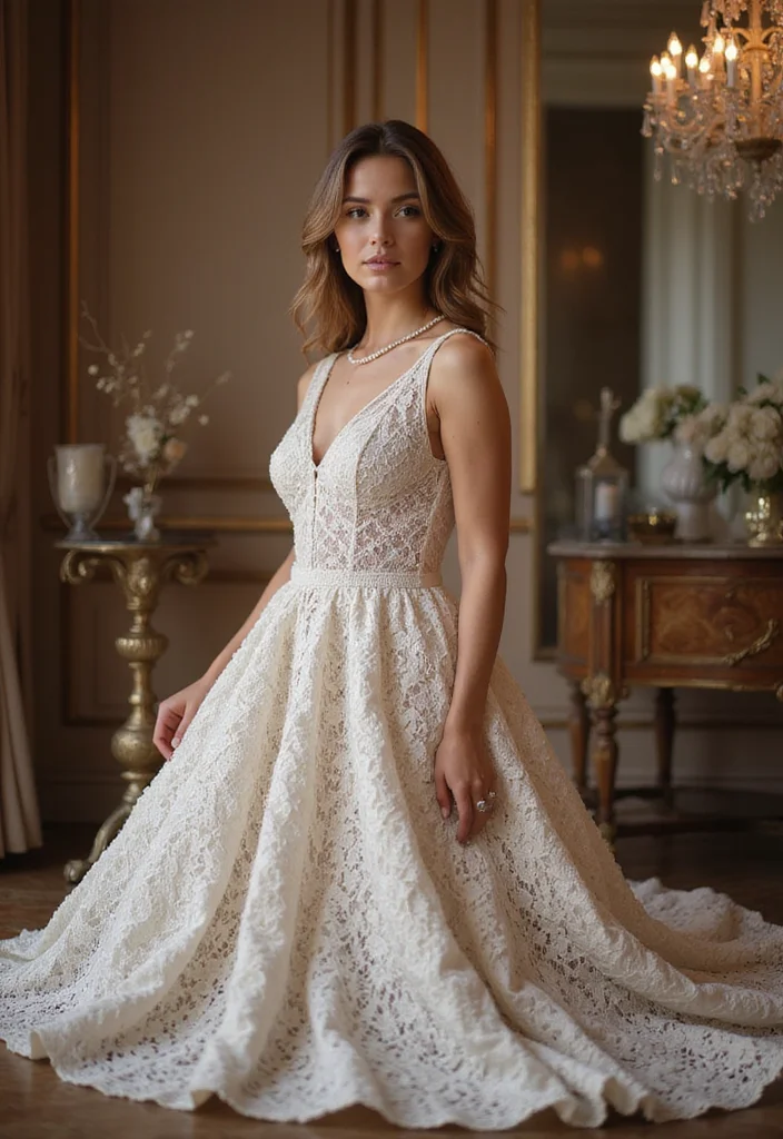 Crochet Dress Pattern Free: A Complete Step-by-Step Guide with 20 Stunning Visual Inspirations - 5. Elegant Crochet Lace Dress