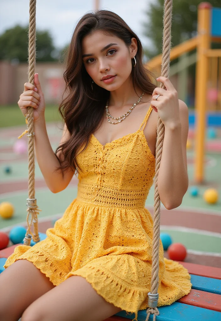 Crochet Dress Pattern Free: A Complete Step-by-Step Guide with 20 Stunning Visual Inspirations - 7. Adorable Baby Doll Crochet Dress