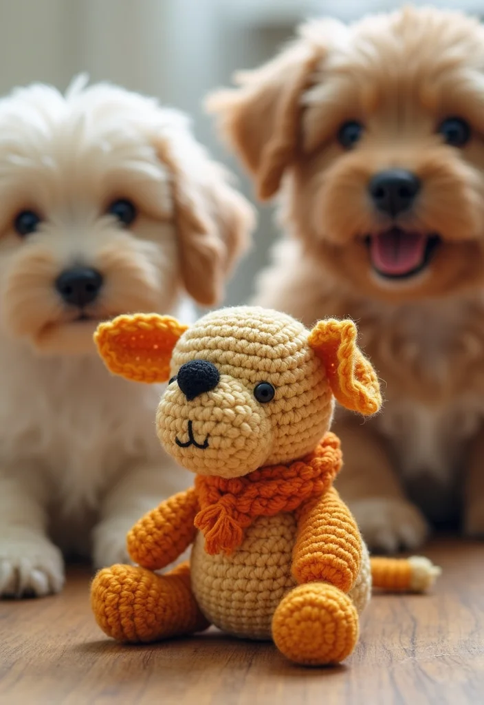 Crochet Gifts for Men: Practical Handmade Ideas with 17 Masculine Visual Inspirations - 13. Crochet Pet Toy