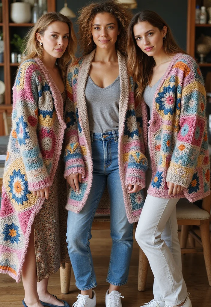Crochet Granny Square Cardigan Guide with 20 Creative Visual Inspirations - Conclusion