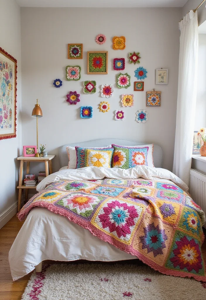 Crochet Granny Square Pattern: Classic Design Guide with 20 Timeless Visual Inspirations - 15. Granny Square Creations for Kids