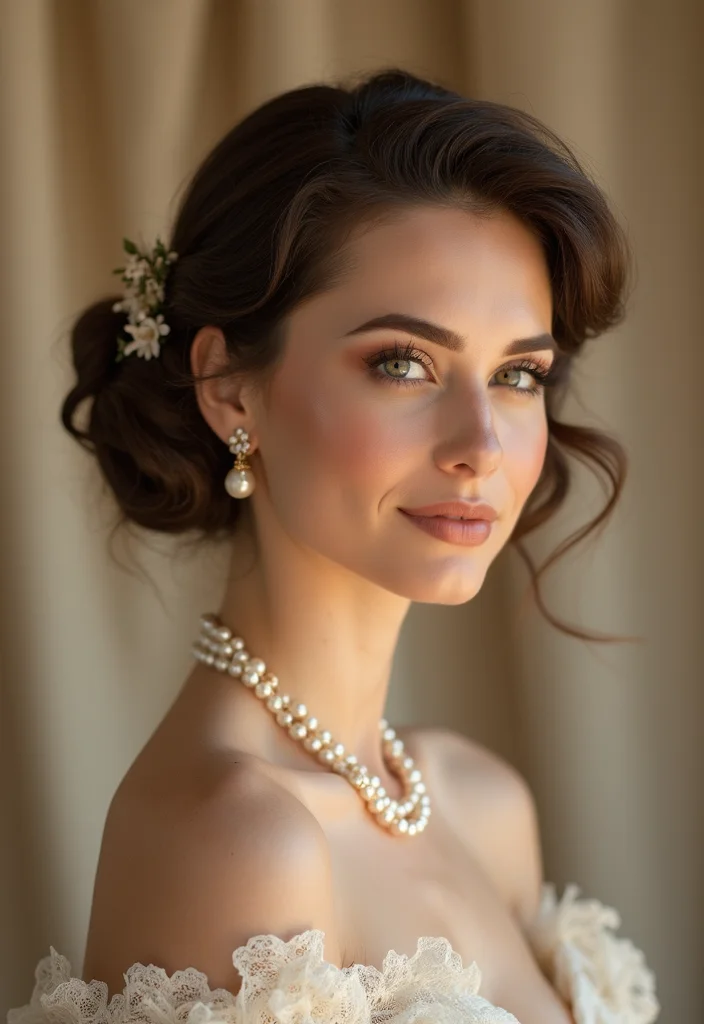 Crochet Hair Styles Freetress Guide: 20 Trendy Visual Inspirations - 9. Vintage Crochet Updo