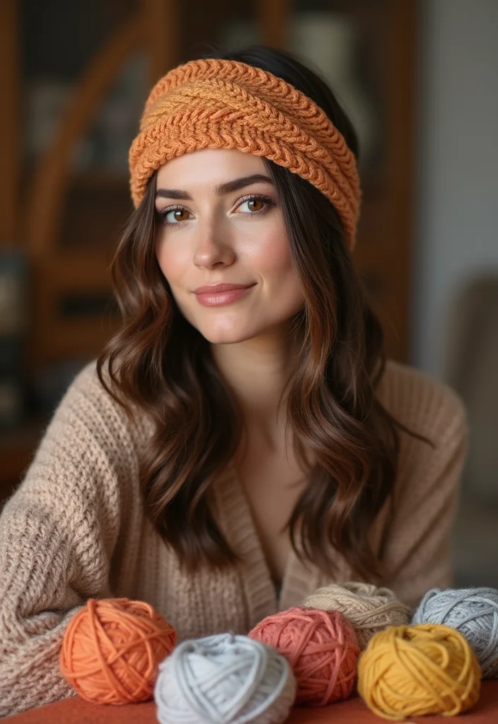 Crochet Headband Pattern Free: Easy DIY Guide with 17 Charming Visual Inspirations - 1. Basic Double Crochet Headband