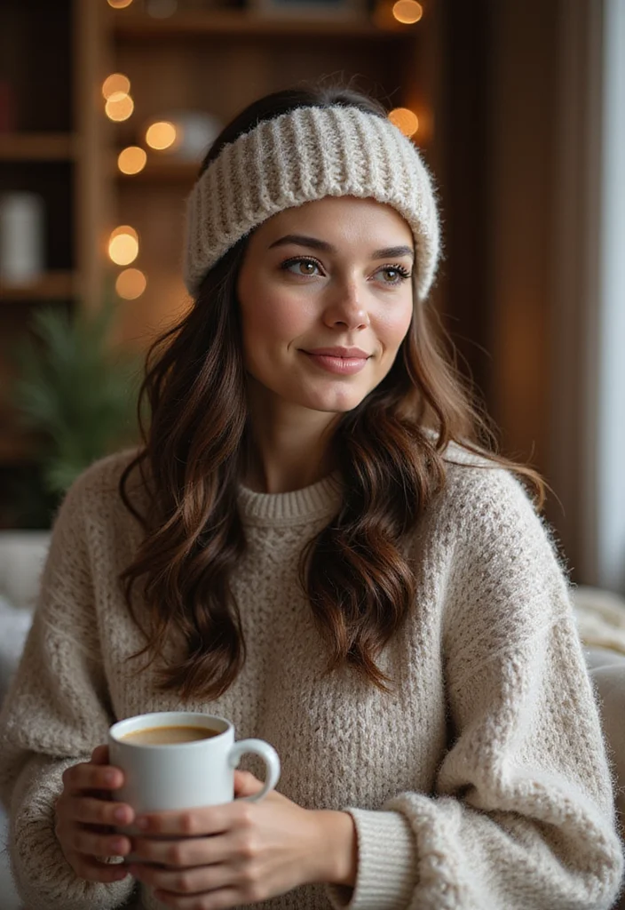 Crochet Headband Pattern Free: Easy DIY Guide with 17 Charming Visual Inspirations - 16. Cozy Chenille Headband