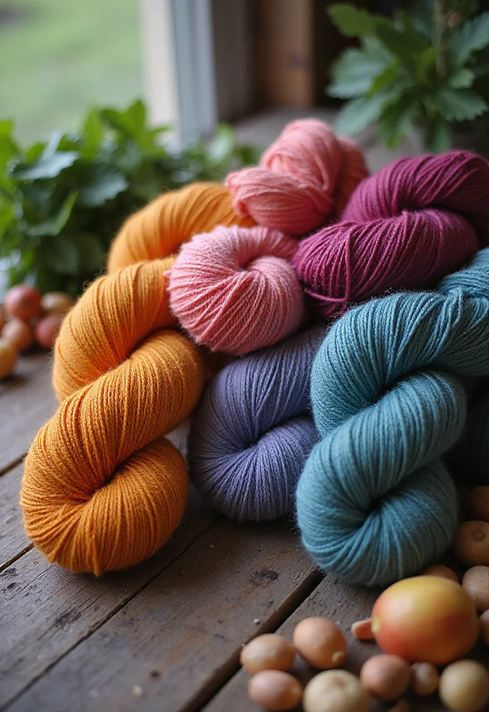 Crochet Pillow Patterns Free: Cozy Home Décor Guide with 17 Soft Visual Inspirations - 10. Eco-Friendly Dyes