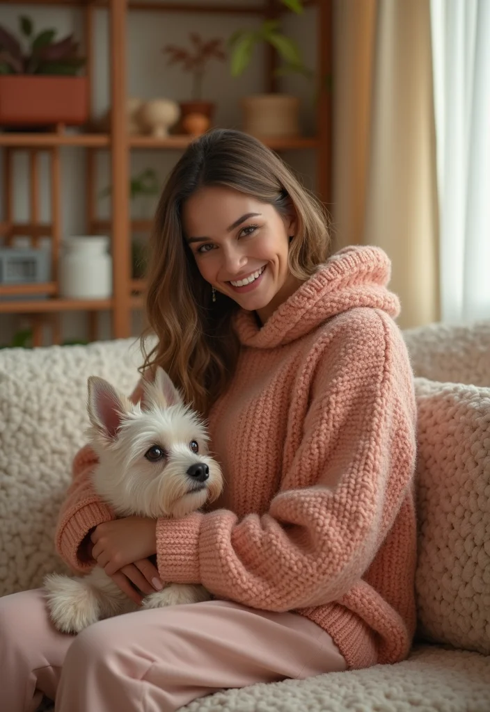 Crochet Poncho Free Pattern: Cozy Wearable Guide with 18 Stylish Visual Inspirations - 12. The Pet-Friendly Poncho