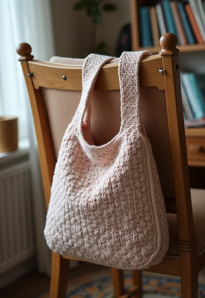 Crochet Purse Pattern Free: DIY Bag Guide with 18 Fashionable Visual Inspirations - 13. Quilted Look Bag