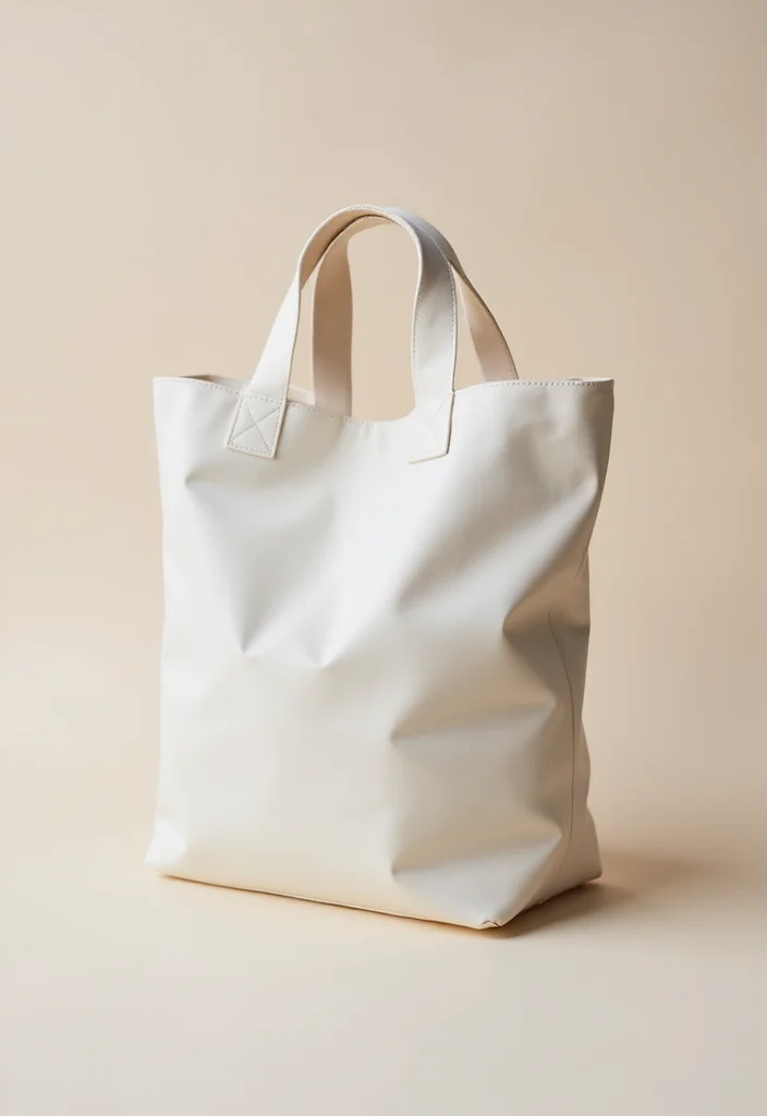 Crochet Purse Pattern Free: DIY Bag Guide with 18 Fashionable Visual Inspirations - 8. Minimalist Folded Tote