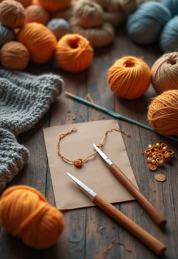 Crochet Socks Free Pattern: Handmade Cozy Footwear Guide with 17 Warm Visual Inspirations - 17. Sock-Making Tools & Accessories