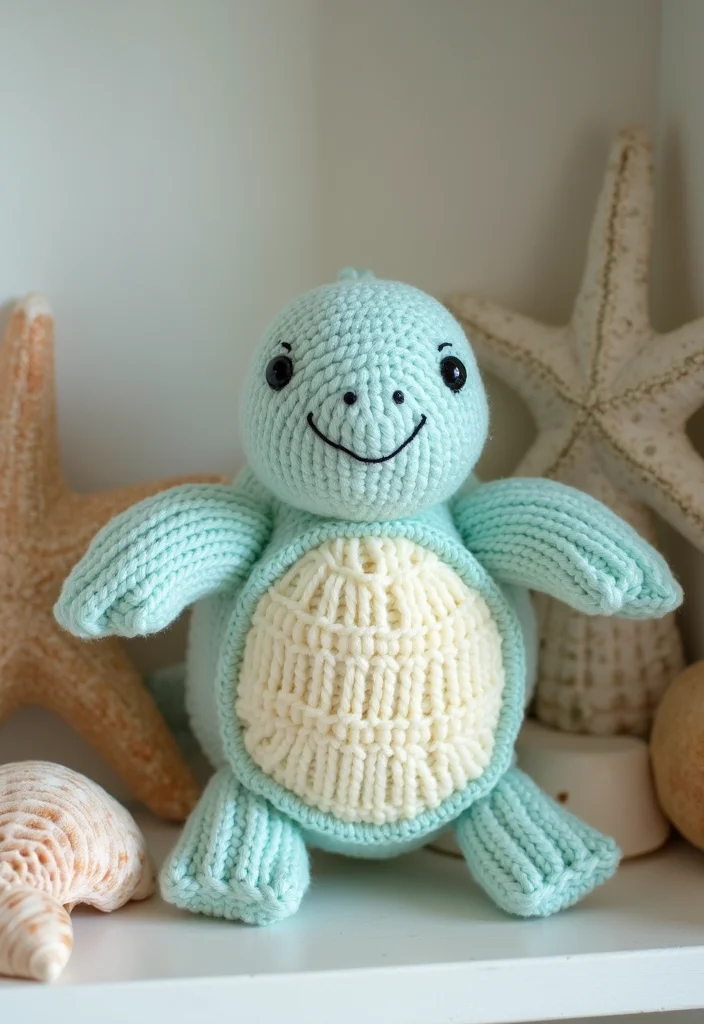 Crochet Turtle Pattern Free: Cute Animal Plush Guide with 19 Ocean-Inspired Visual Inspirations - 1. Classic Sea Turtle