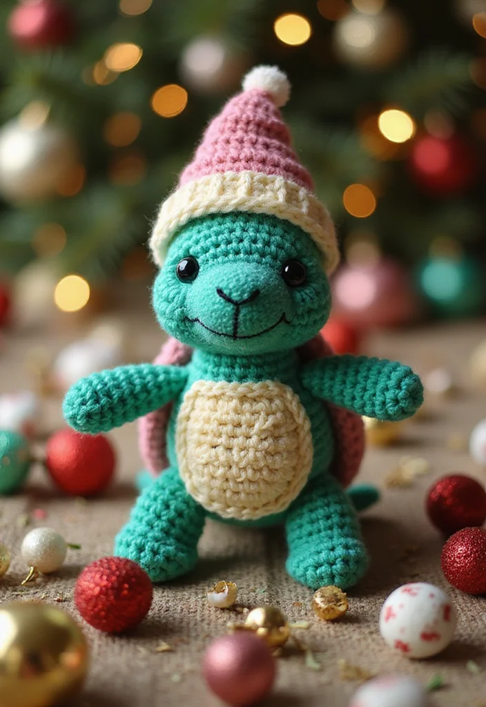Crochet Turtle Pattern Free: Cute Animal Plush Guide with 19 Ocean-Inspired Visual Inspirations - 19. Turtles for Special Occasions