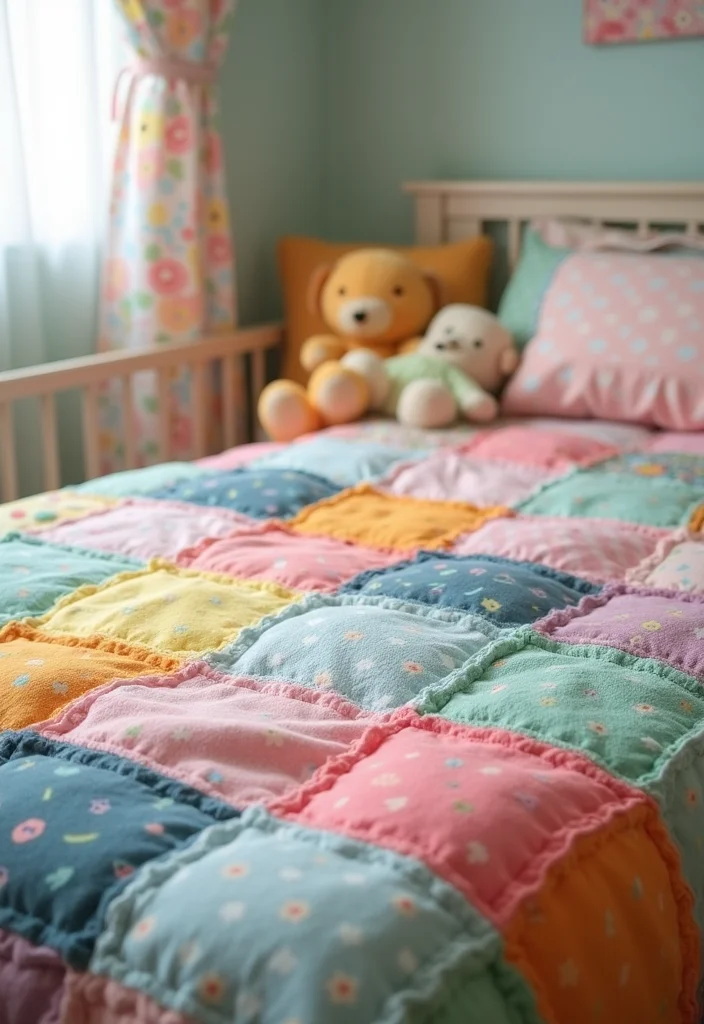 Easy Crochet Baby Blanket Guide: 20 Gentle Visual Inspirations for Beginners - 19. Patchwork Blanket