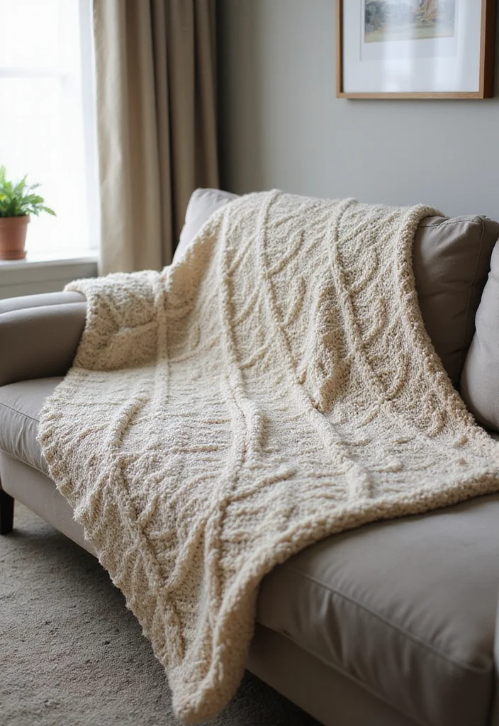 Easy Crochet Baby Blanket Guide: 20 Gentle Visual Inspirations for Beginners - 2. Soft Ripple Pattern Blanket