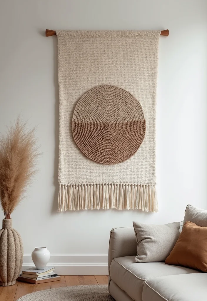 Easy Tapestry Crochet Patterns: Colorwork Guide with 17 Patterned Visual Inspirations - 12. Minimalist Magic