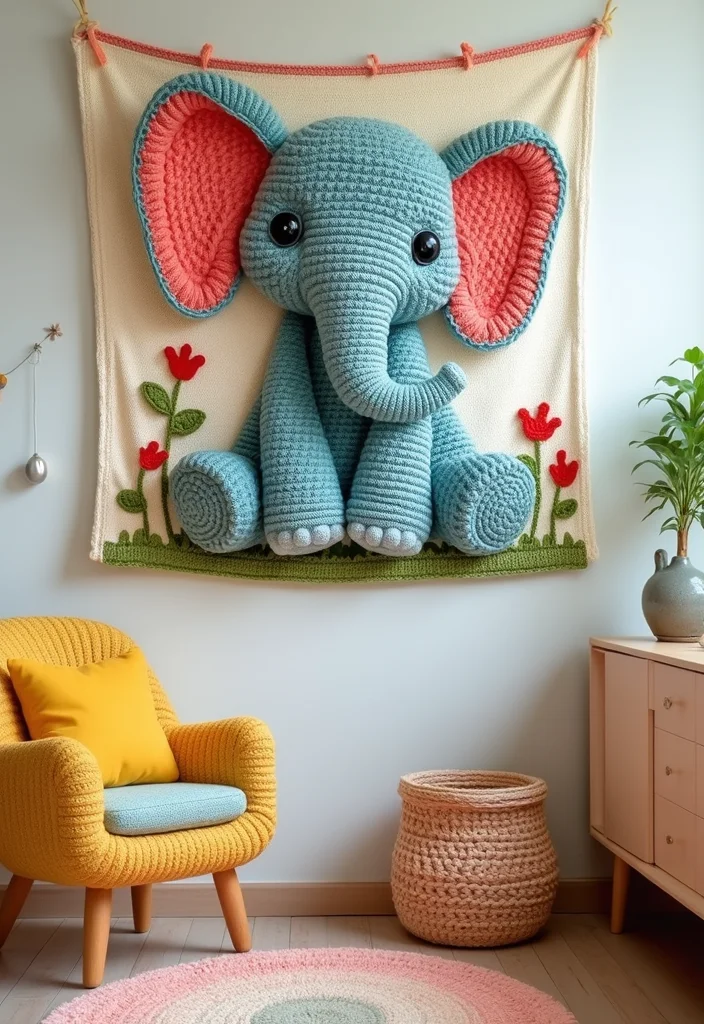 Easy Tapestry Crochet Patterns: Colorwork Guide with 17 Patterned Visual Inspirations - 5. Animal Motifs