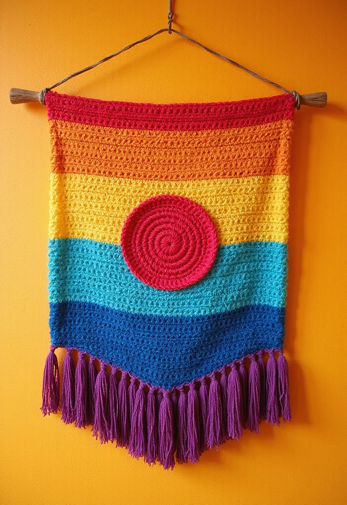 Easy Tapestry Crochet Patterns: Colorwork Guide with 17 Patterned Visual Inspirations - 9. Color Block Fun