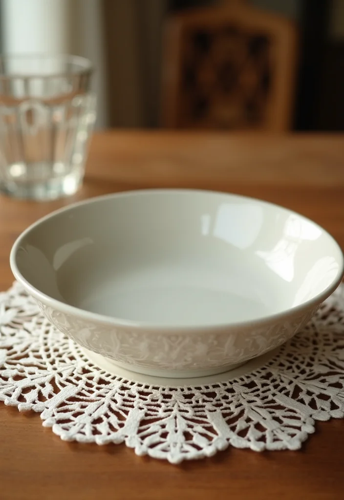 Free Crochet Doily Patterns: Lace Design Guide with 17 Intricate Visual Inspirations - 11. Lace Edged Doily