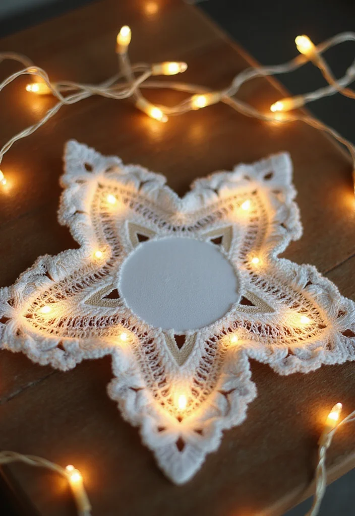 Free Crochet Doily Patterns: Lace Design Guide with 17 Intricate Visual Inspirations - 7. Star-Shaped Doily