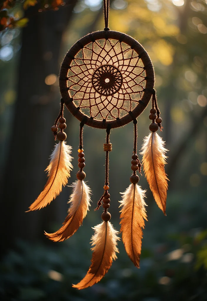 Magic Ring Crochet Tutorial: Master the Basics with 18 Clear Visual Inspirations - 3. Whimsical Dream Catchers