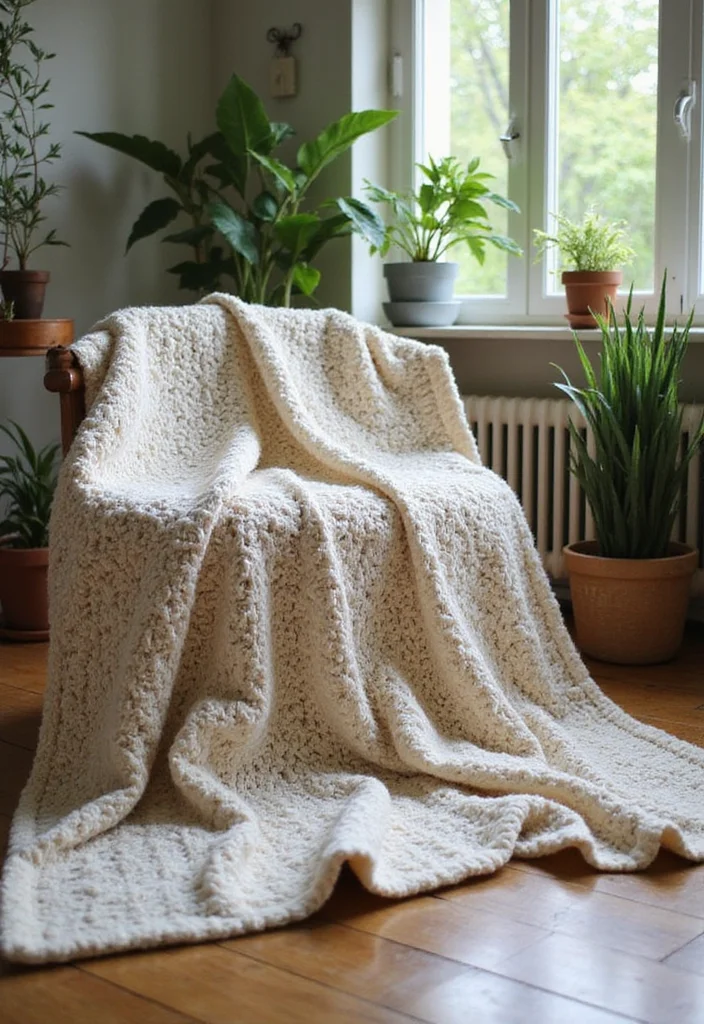 Star Blanket Crochet Pattern: Radiant Design Guide with 20 Inspiring Visual Inspirations - 19. Eco-Friendly Star Blanket