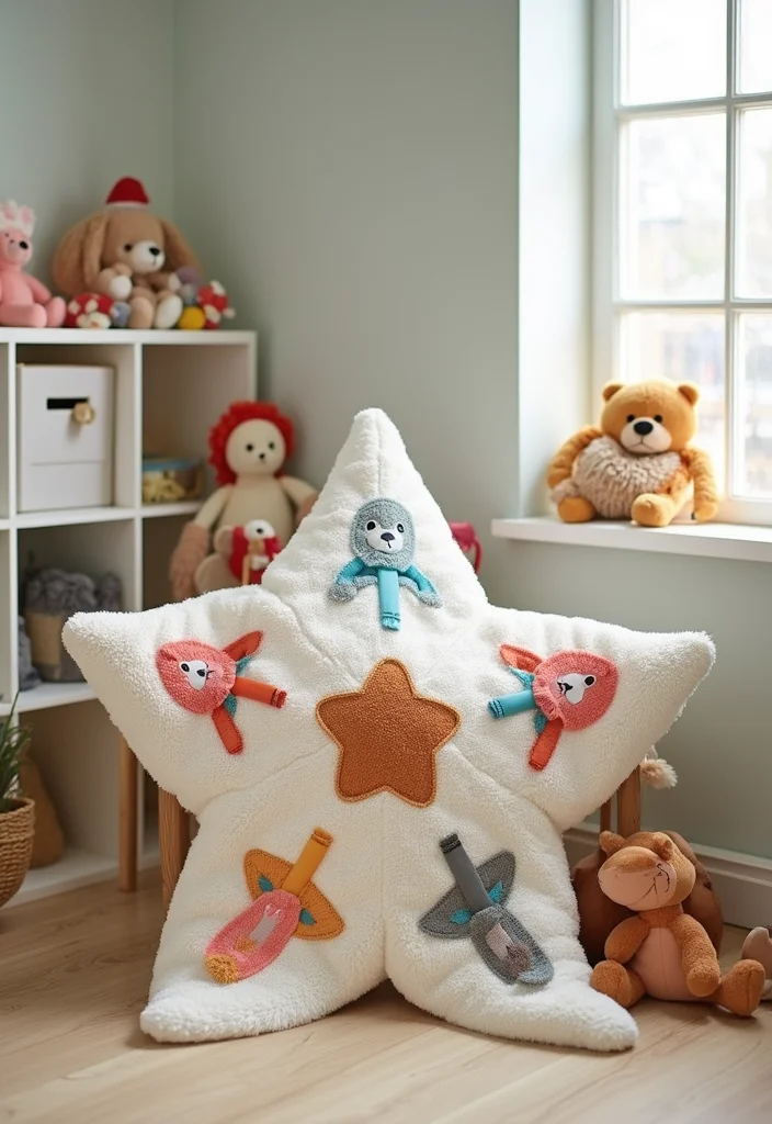 Star Blanket Crochet Pattern: Radiant Design Guide with 20 Inspiring Visual Inspirations - 7. Animal-themed Star Blanket
