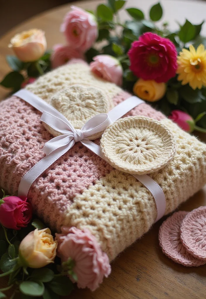 Tapestry Crochet Patterns Charts: Colorwork Guide with 20 Clear Visual Inspirations - 17. Personalized Crochet Gifts