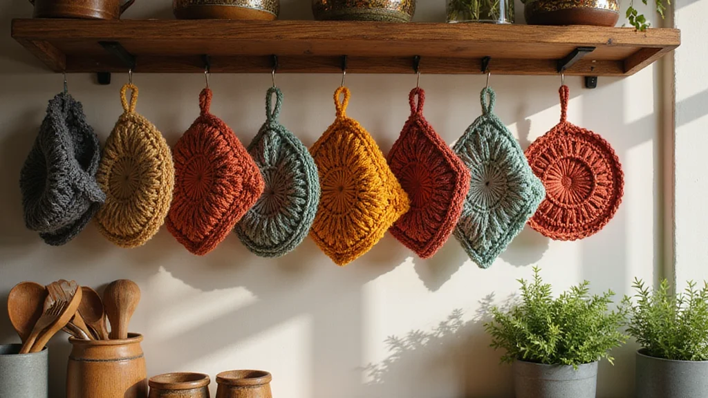 25 Practical Crochet Pot Holders Free Pattern Ideas for the Kitchen