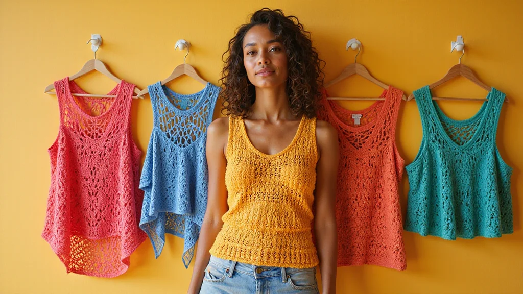 30 Trendy Crochet Tank Top Free Pattern Designs for Summer