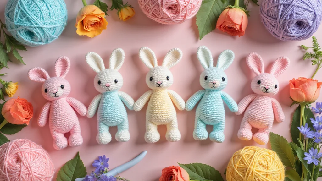 Crochet Bunny Pattern Free: Cute Amigurumi Guide with 18 Soft Visual Inspirations