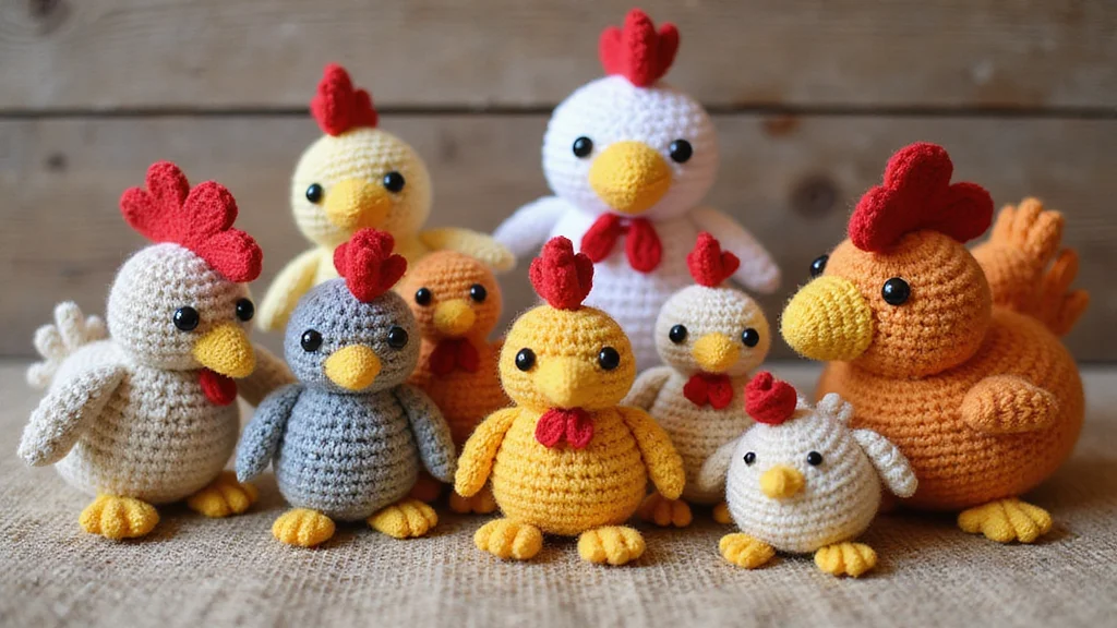 Crochet Chicken Pattern Free: Cute Farm Amigurumi Guide with 19 Fun Visual Inspirations
