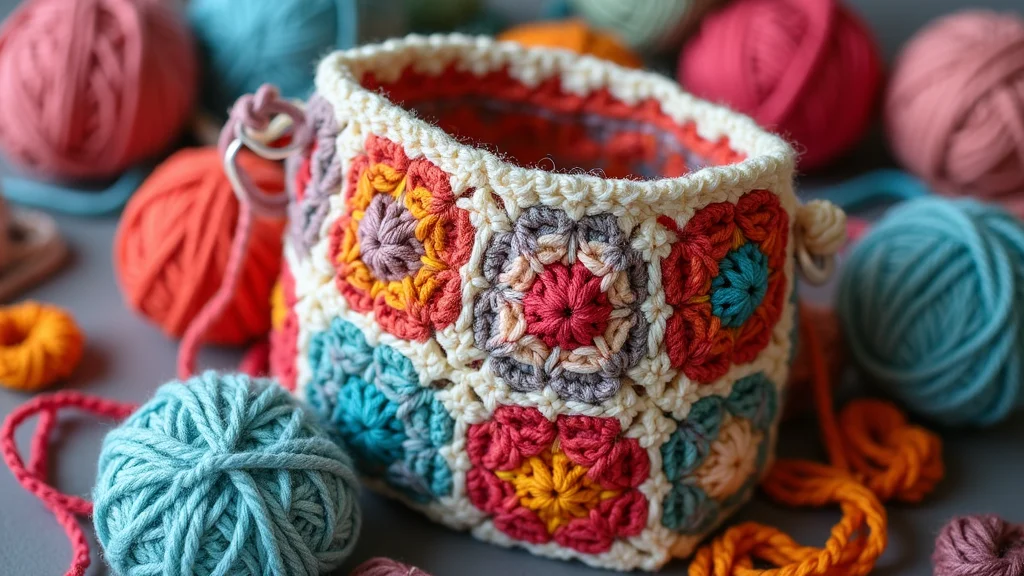 Crochet Granny Square Bag Tutorial Featuring 19 Creative Visual Inspirations for Your Next Project
