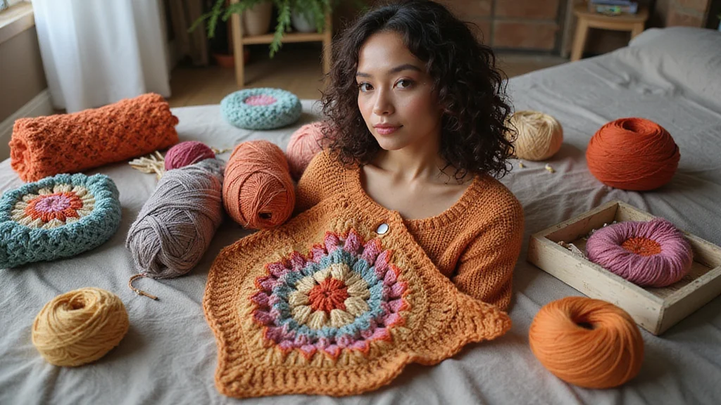 Crochet Granny Square Cardigan Guide with 20 Creative Visual Inspirations