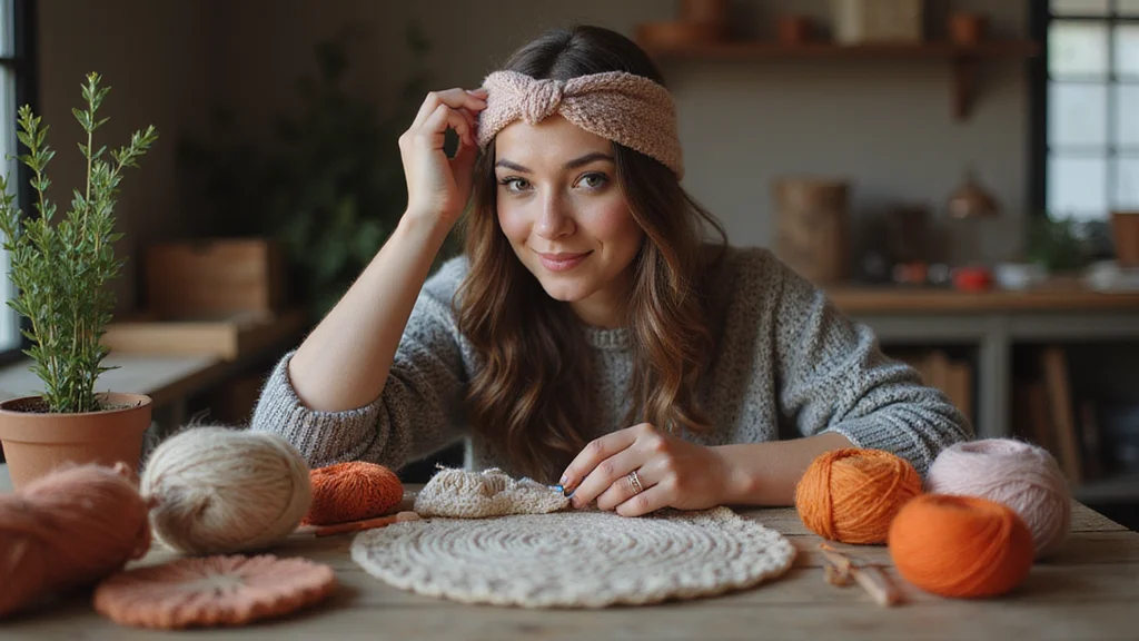 Crochet Headband Pattern Free: Easy DIY Guide with 17 Charming Visual Inspirations
