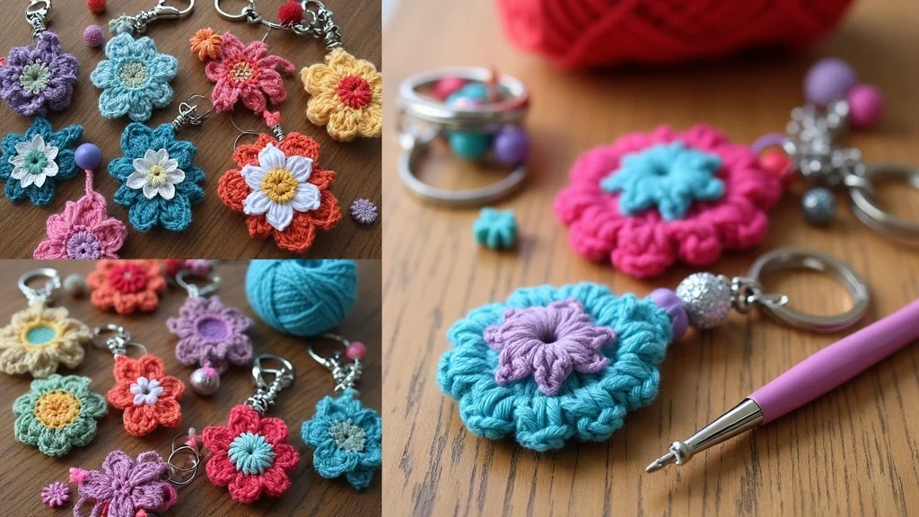 Crochet Keychain Pattern Free: Quick Mini Project Guide with 19 Fun Visual Inspirations