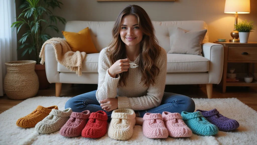 Crochet Slippers Free Pattern: Cozy Footwear Guide with 18 Comfort-Focused Visual Inspirations