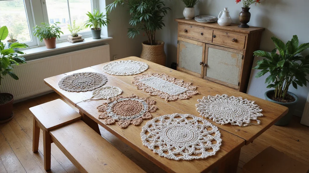 Crochet Table Runner Pattern Guide with 18 Beautiful Visual Inspirations to Elevate Your Décor