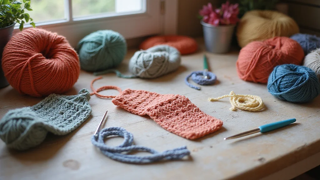 Easy Beginner Crochet Patterns: Simple First-Project Guide with 17 Helpful Visual Inspirations