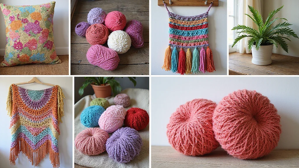 Scrap Yarn Crochet Projects: Eco-Friendly Ideas with 18 Creative Visual Inspirations